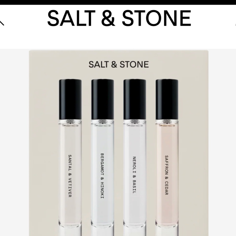 Salt & Stone Body Mist Discovery Set